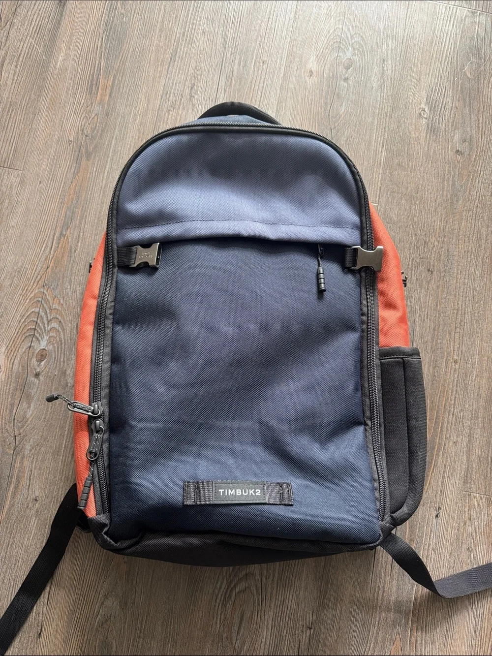 Timbuk2 Navy and Orange Laptop Backpack